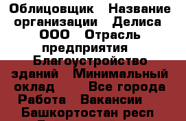 Облицовщик › Название организации ­ Делиса, ООО › Отрасль предприятия ­ Благоустройство зданий › Минимальный оклад ­ 1 - Все города Работа » Вакансии   . Башкортостан респ.,Баймакский р-н